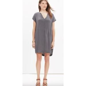 Madewell Gray Du Jour Tunic shift dress XXS worn twice EUC!